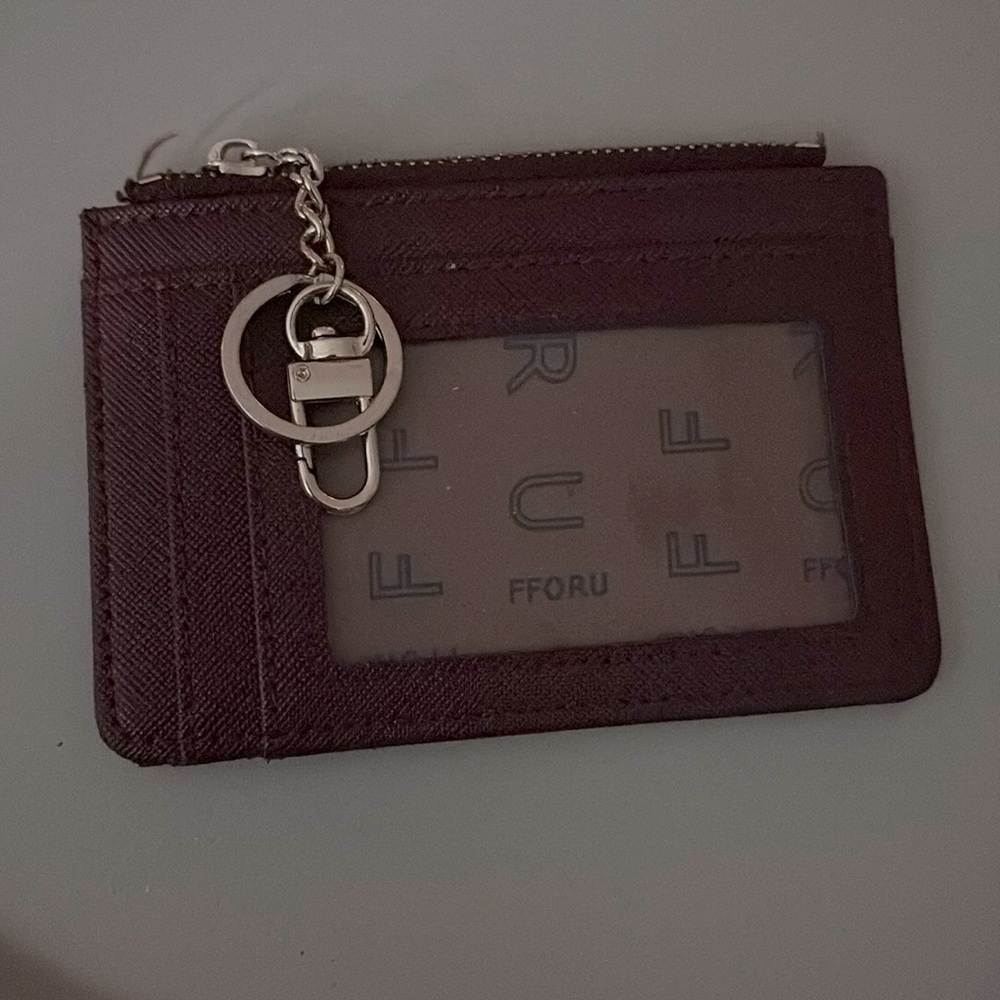 Brand New Burgundy Cardholder